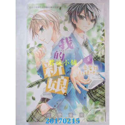 空运版  长鸿  我的新娘。~ 来当我新娘吧 ~ 4  作者： 佐野爱莉
