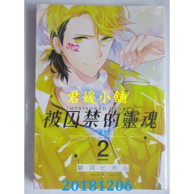 空运版  东立  被囚禁的灵魂 2 作者： 骏河 ヒカル(全新)