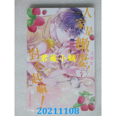 空运版  长鸿  人家是嫩妻，对不起嘛！ 3  作者： 江斑文(全新)