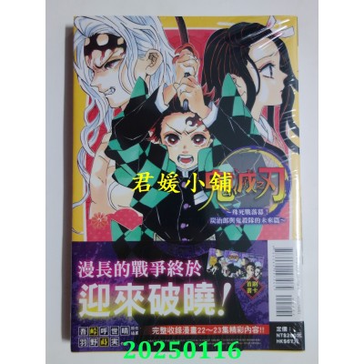 空运版  东立小说  鬼灭之刃～殊死战落幕！炭治郎与鬼杀队的未来篇～ 全  作者： 羽野莳实(全新)