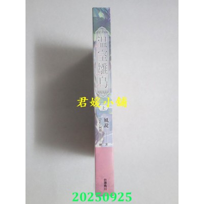 空运版  角川小说  温室雏鸟 上  作者： 风说(全新)